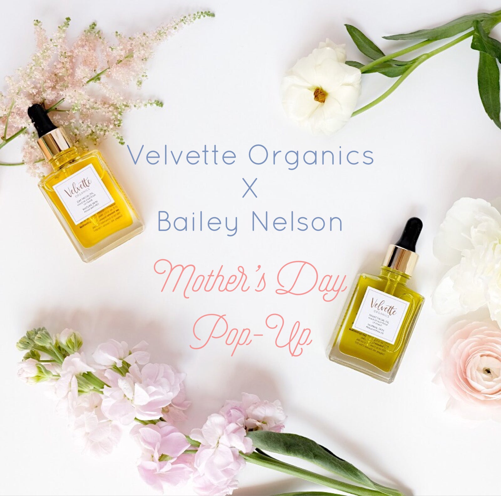 Bailey Nelson x Velvette Mother's Day Pop-Up