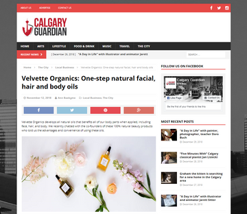 Featured on the Calgary Guardian!!